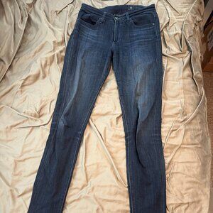 AG Dark Wash Skinny Jeans – Super Soft & Broken-In – Size 26